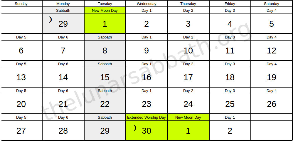 Extended Worship Day Example